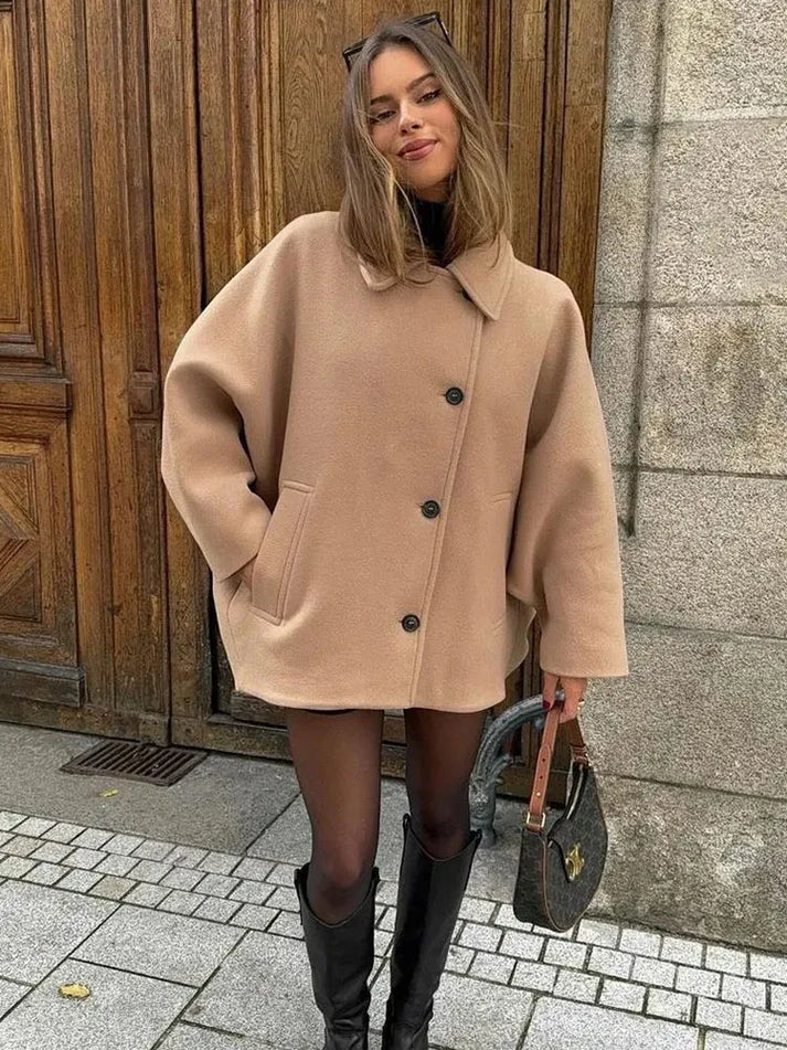 Luna™ - Elegant Warm Wool Coat