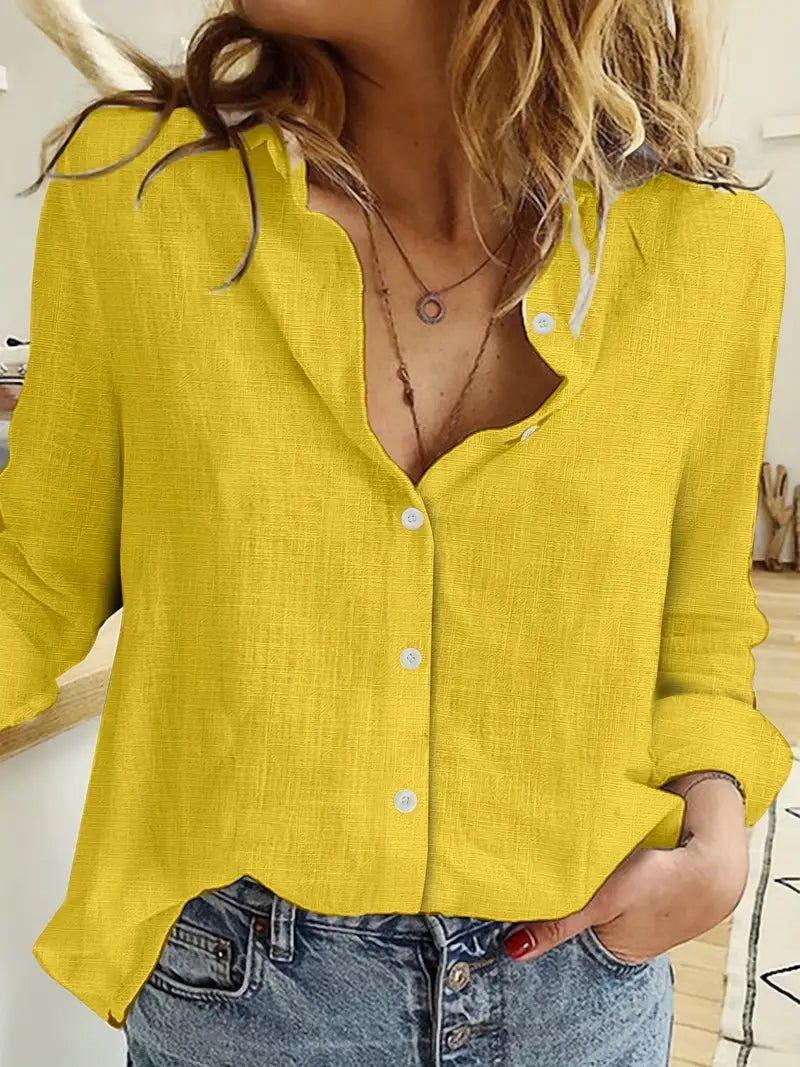 Ingrid Linen Blouse